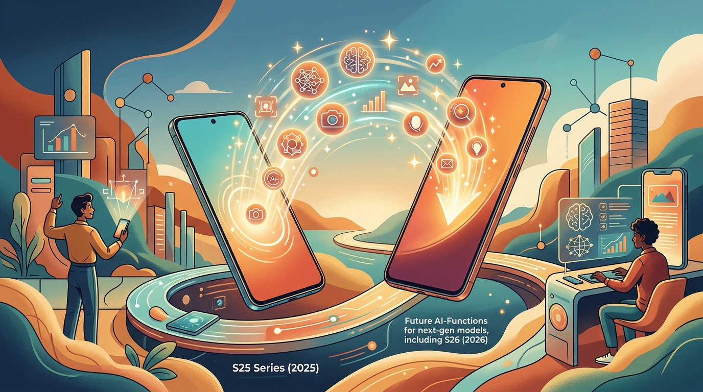 Samsung Galaxy S25-Reihe könnte S26-KI-Funktionen erhalten - Futurezone