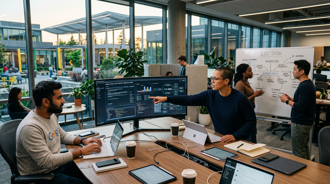 How Google used Gemini and other AI products to build I/O 2026