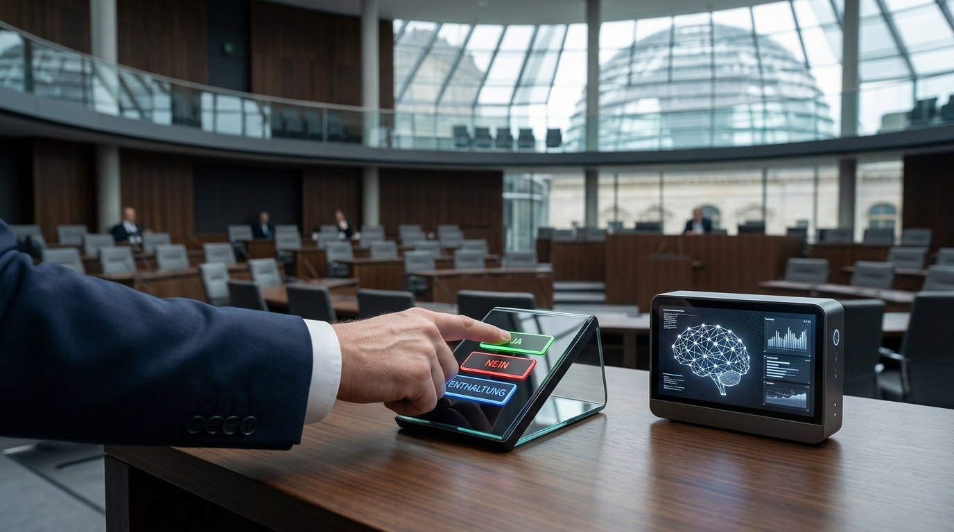Deutscher Bundestag - Abstimmung über die Verordnung über künstliche Intelligenz