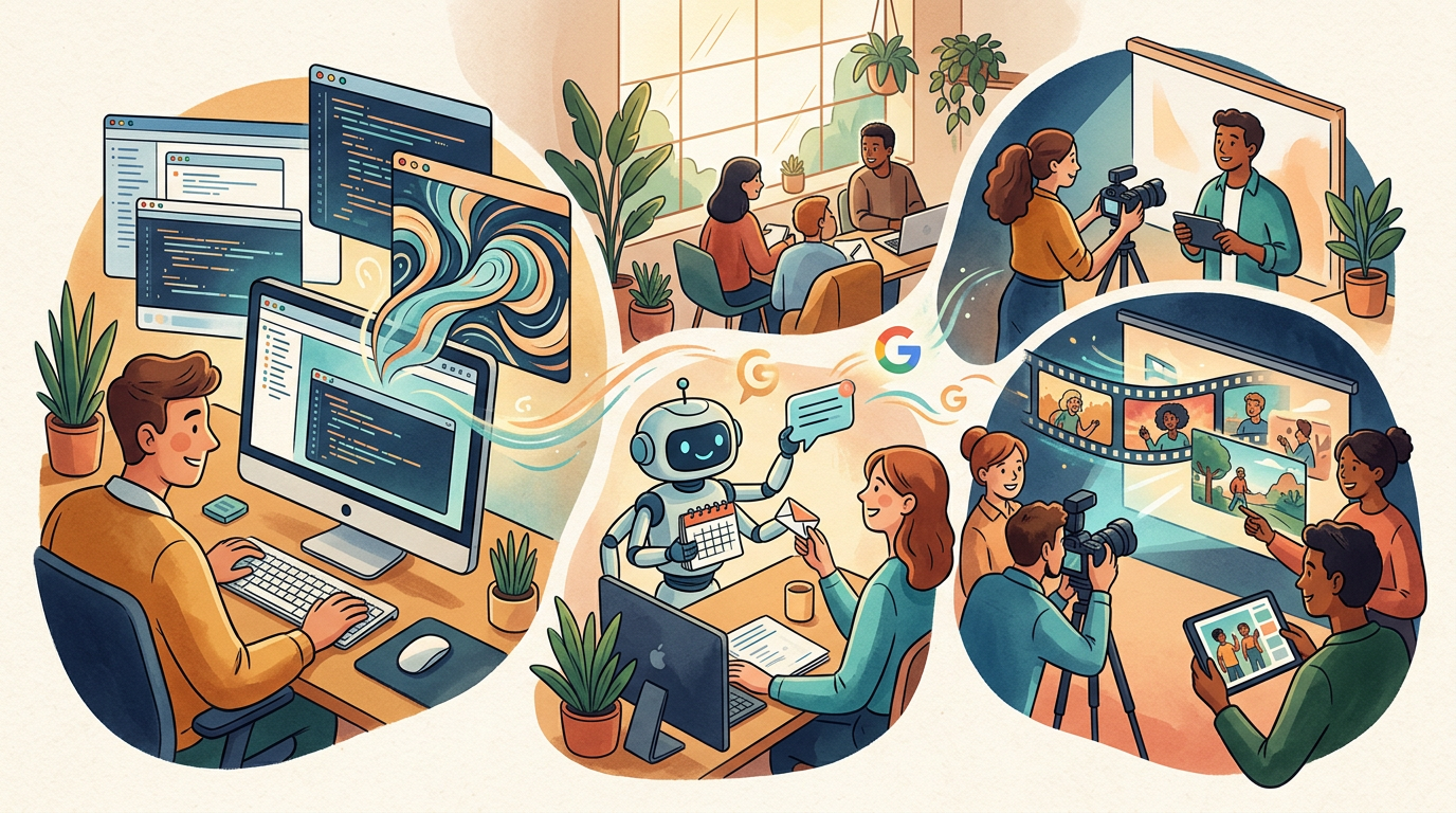Gemini Update: Google limitiert, neuer Videogenerator, Gemini Intelligence, neuer KI-Agent, Start am Desktop - GoogleWatchBlog