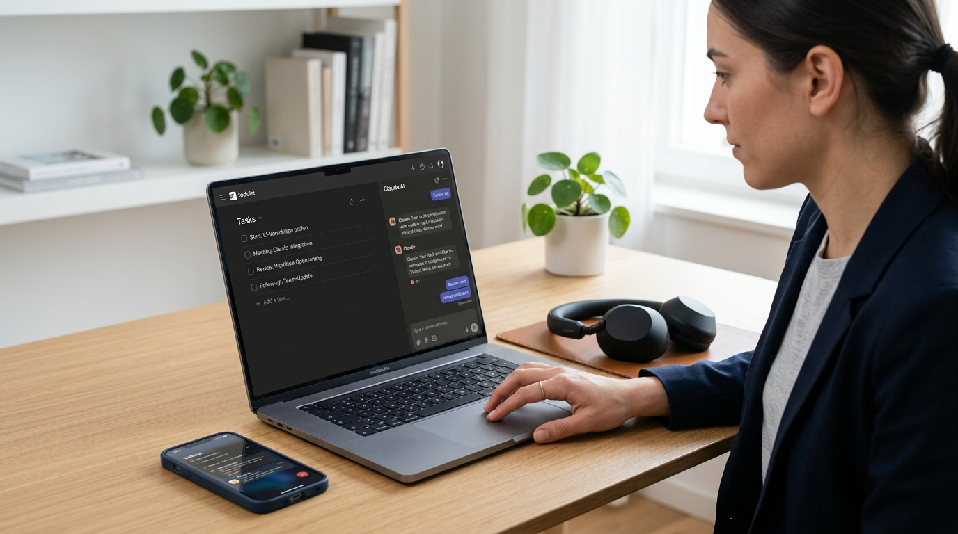 Todoist und Claude: KI-Agenten erobern den Arbeitsalltag